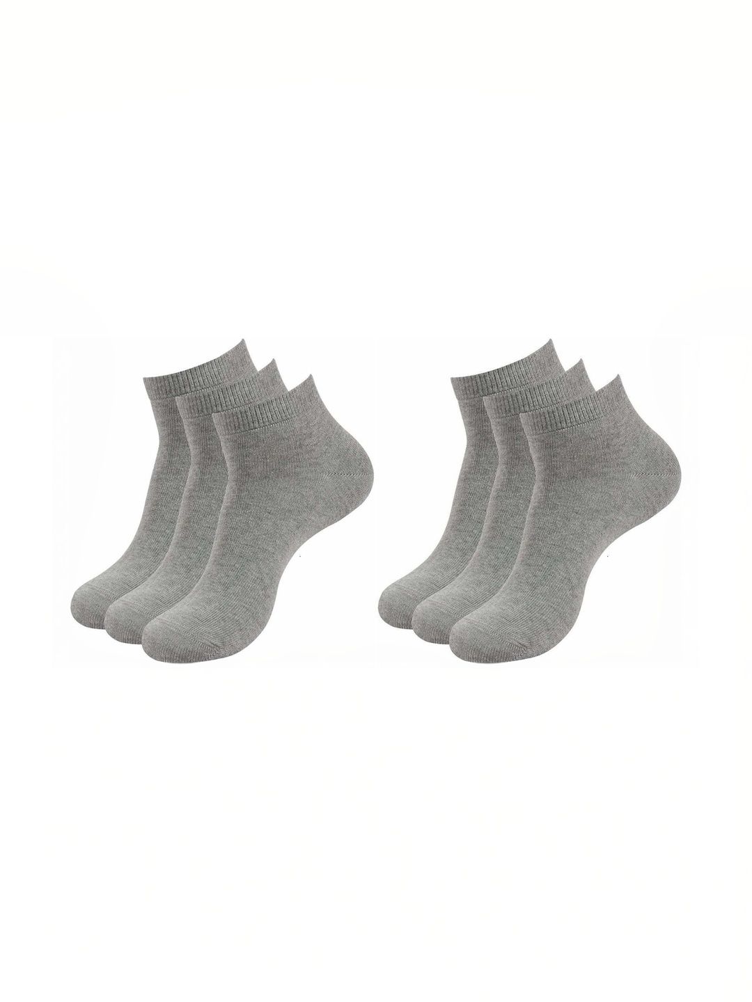 akeet trend Men Pack of 6 Cotton Assorted Ankle Length Socks