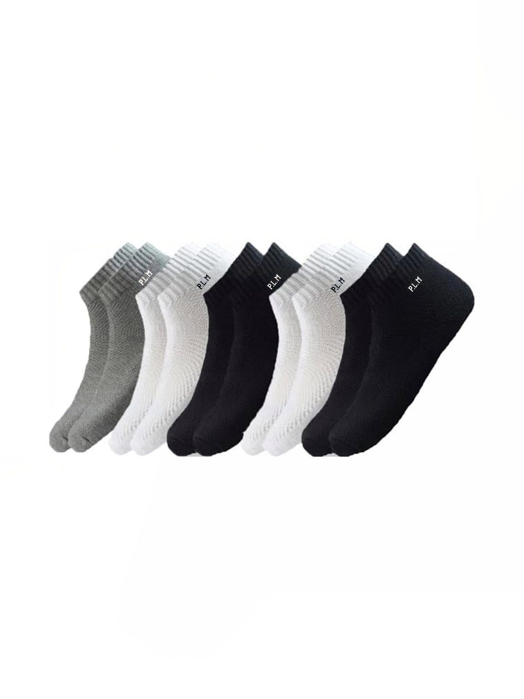 akeet trend Men Pack of 5 Cotton Assorted Above Ankle Socks