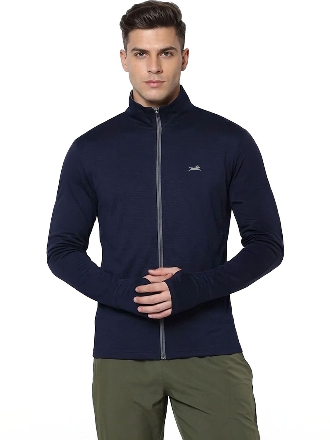 TVS Men Reflective Strip Running Sporty Jacket