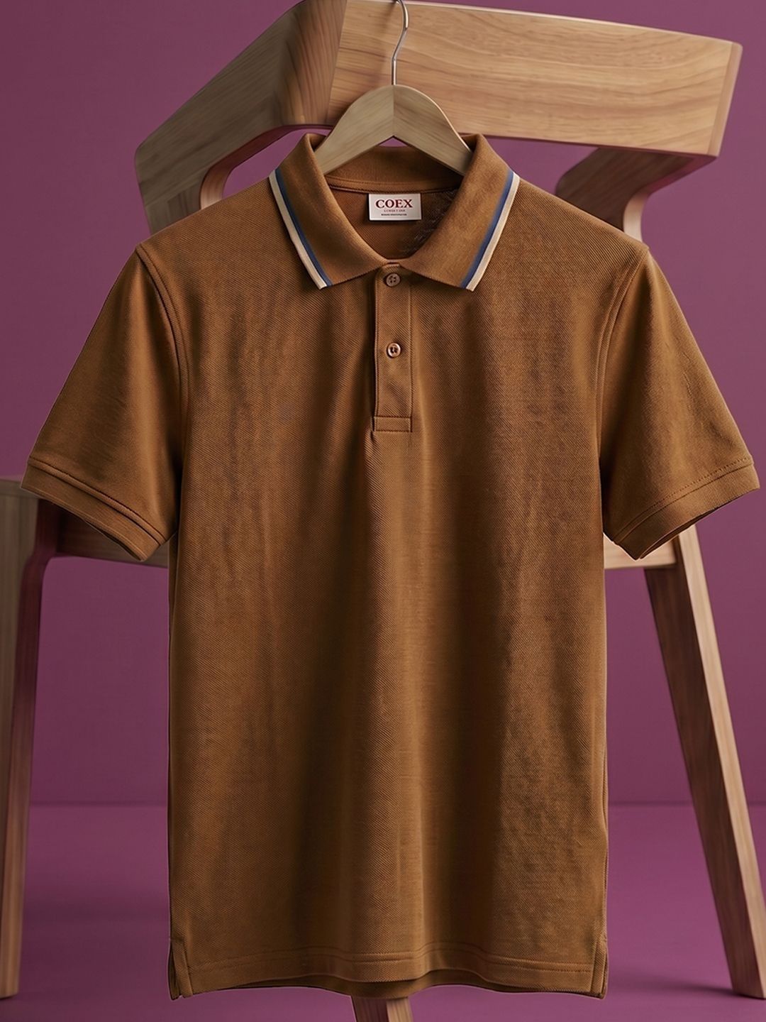 Mast & Harbour Polo Collar Short Sleeves T-shirt