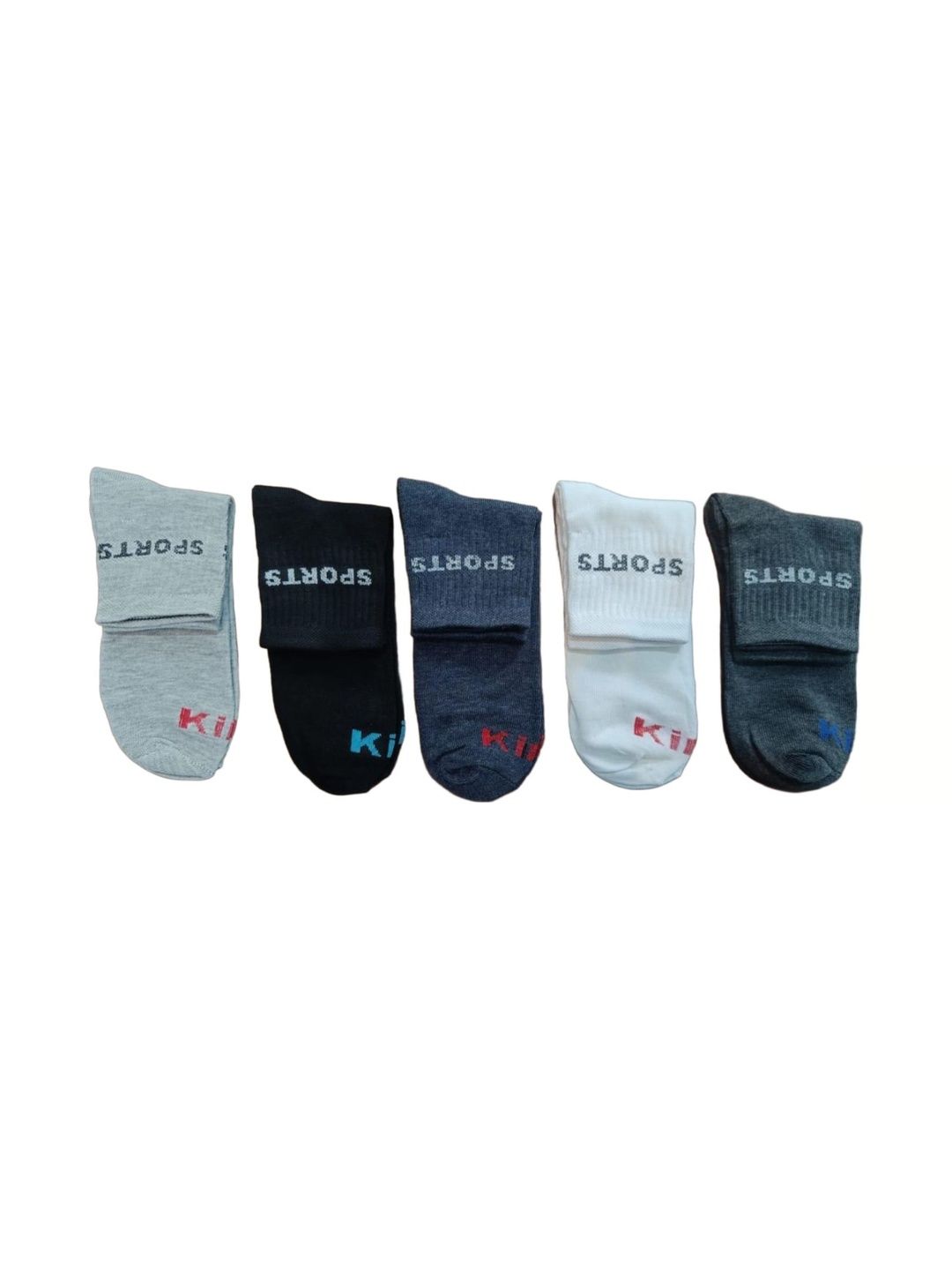 akeet trend Men Pack of 5 Cotton Assorted Patterned Above Ankle Socks