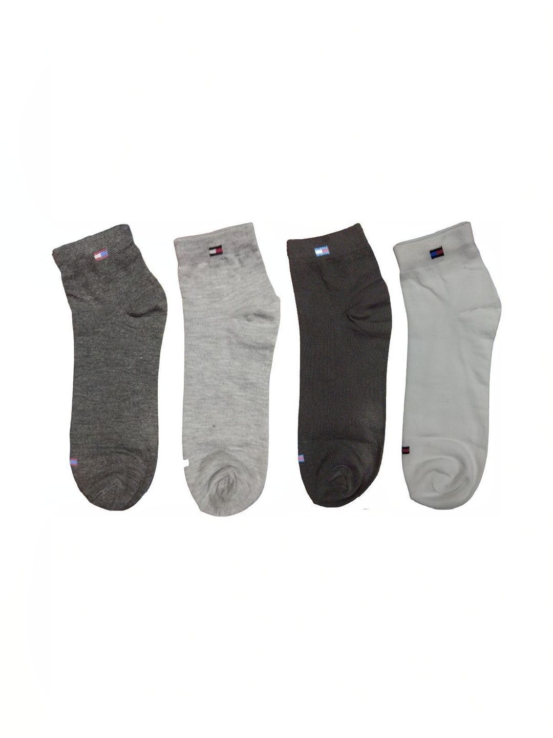 akeet trend Men Pack of 4 Cotton Assorted Ankle Length Socks