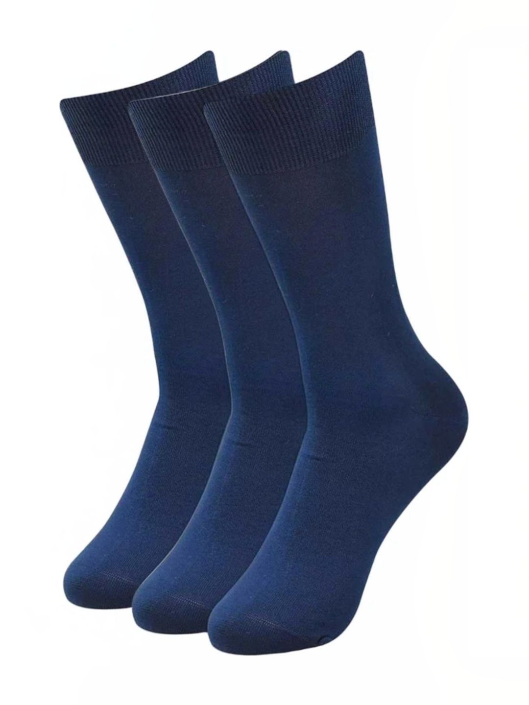 Akeeta Men Pack of 3 Cotton Assorted Calf Length Socks