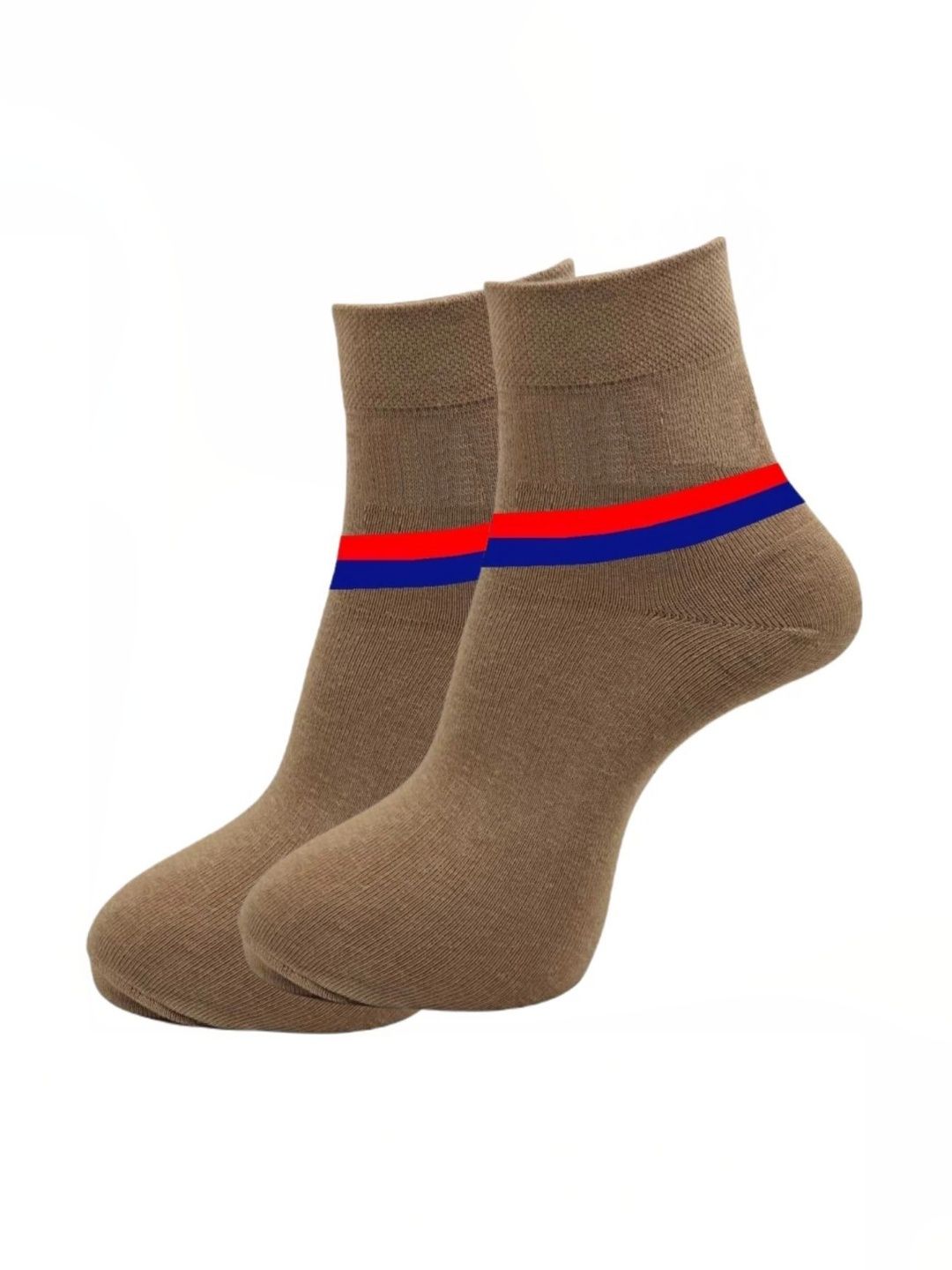 Akeeta Men Cotton Assorted Striped Ankle Length Socks