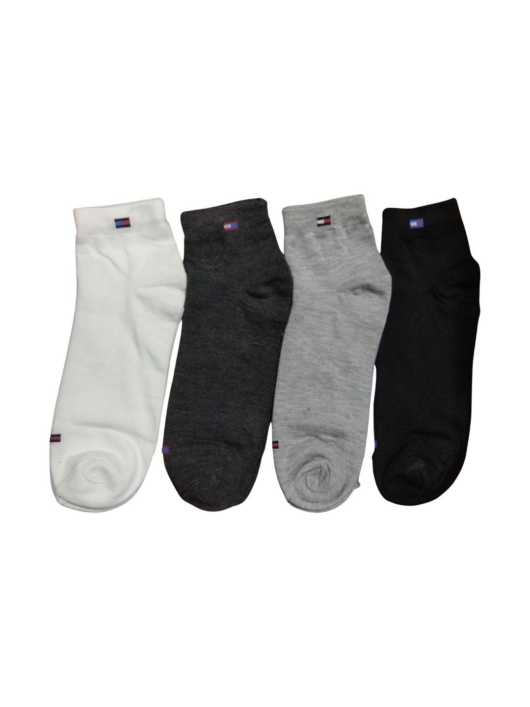 Akeeta Men Pack of 4 Cotton Assorted Ankle Length Socks