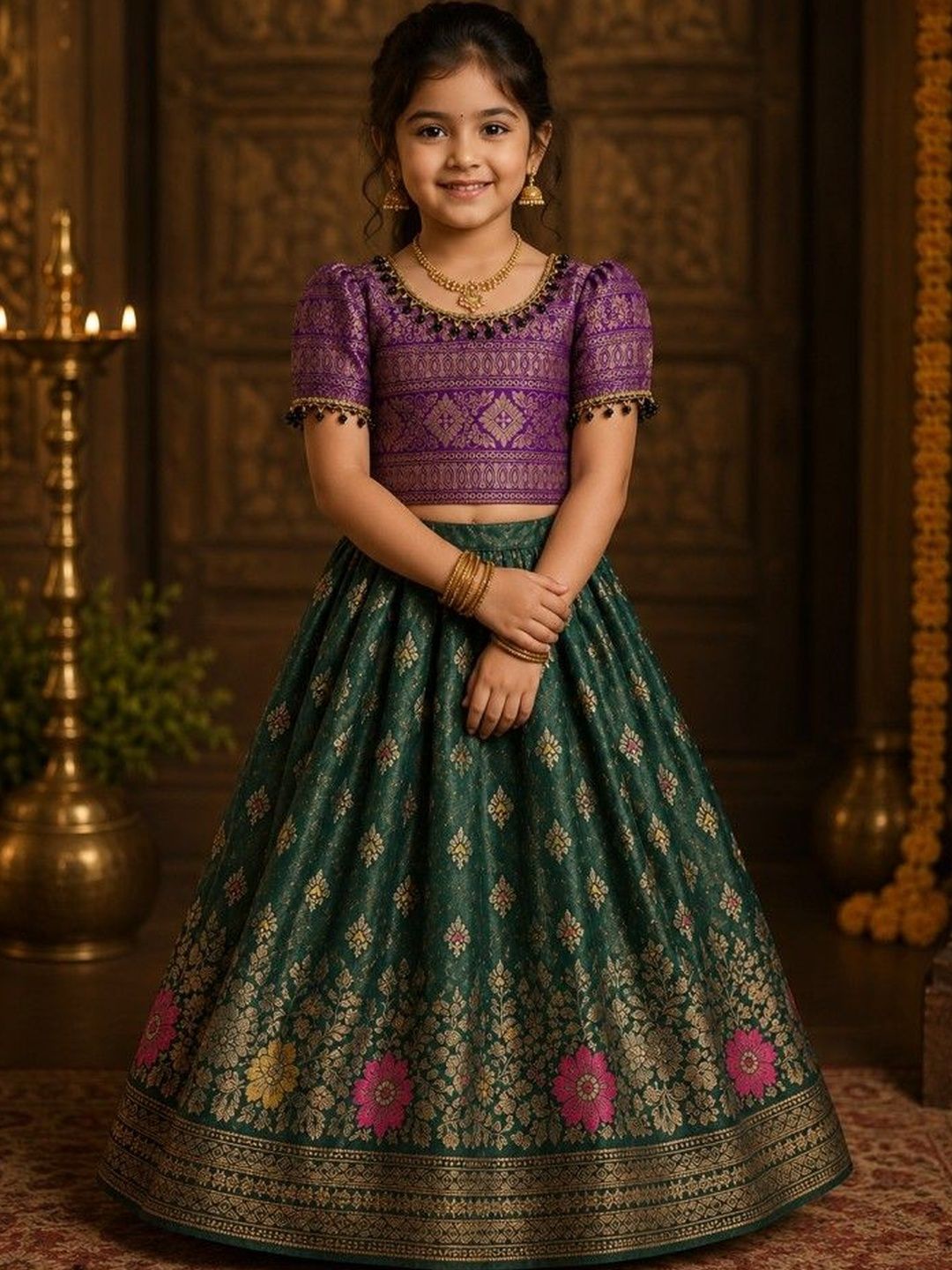Ethzy Girls Ready to Wear Lehenga &