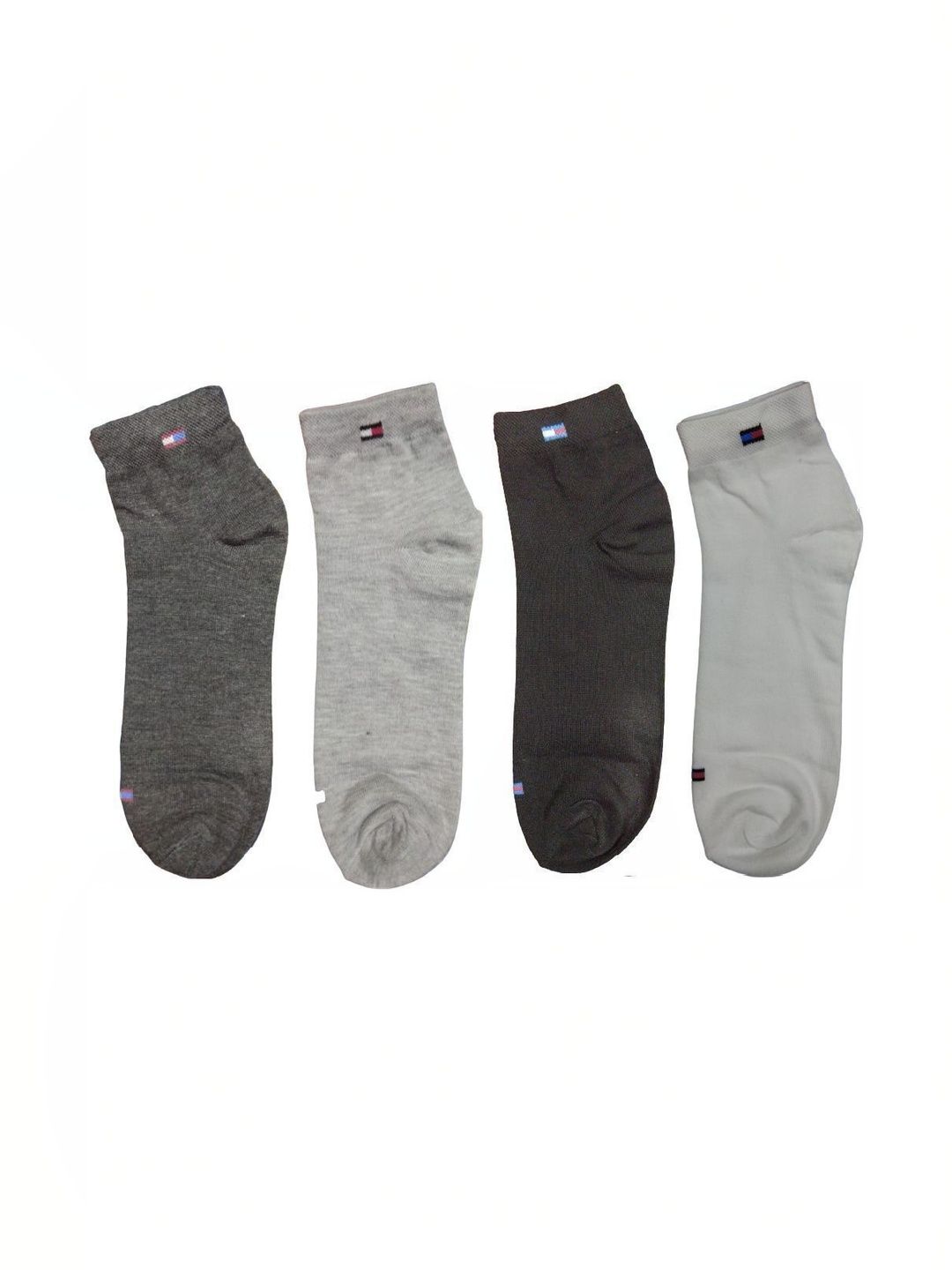 akeet trend Men Pack of 4 Cotton Assorted Ankle Length Socks
