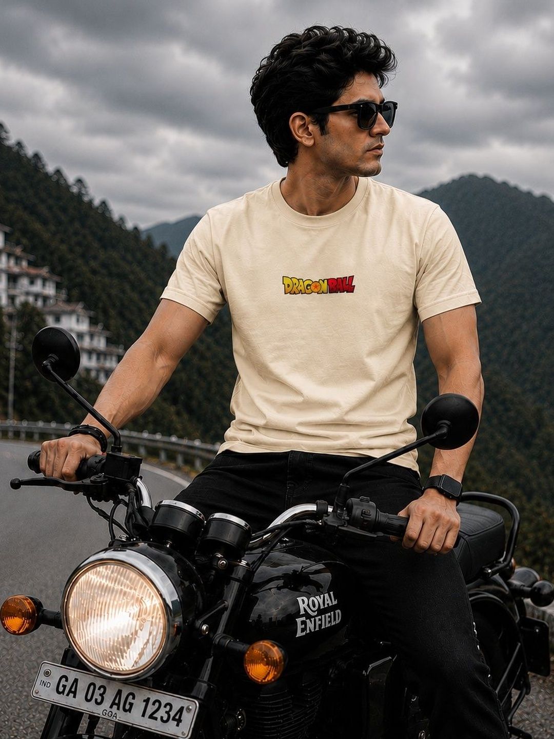 Y TULSI Men Printed T-shirt
