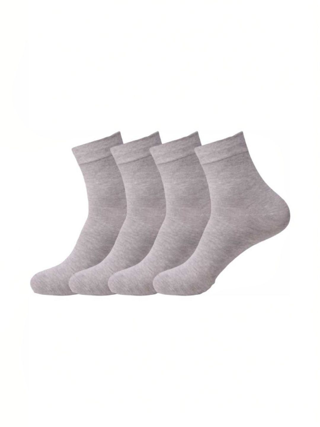 akeet trend Men Pack of 4 Cotton Assorted Ankle Length Socks