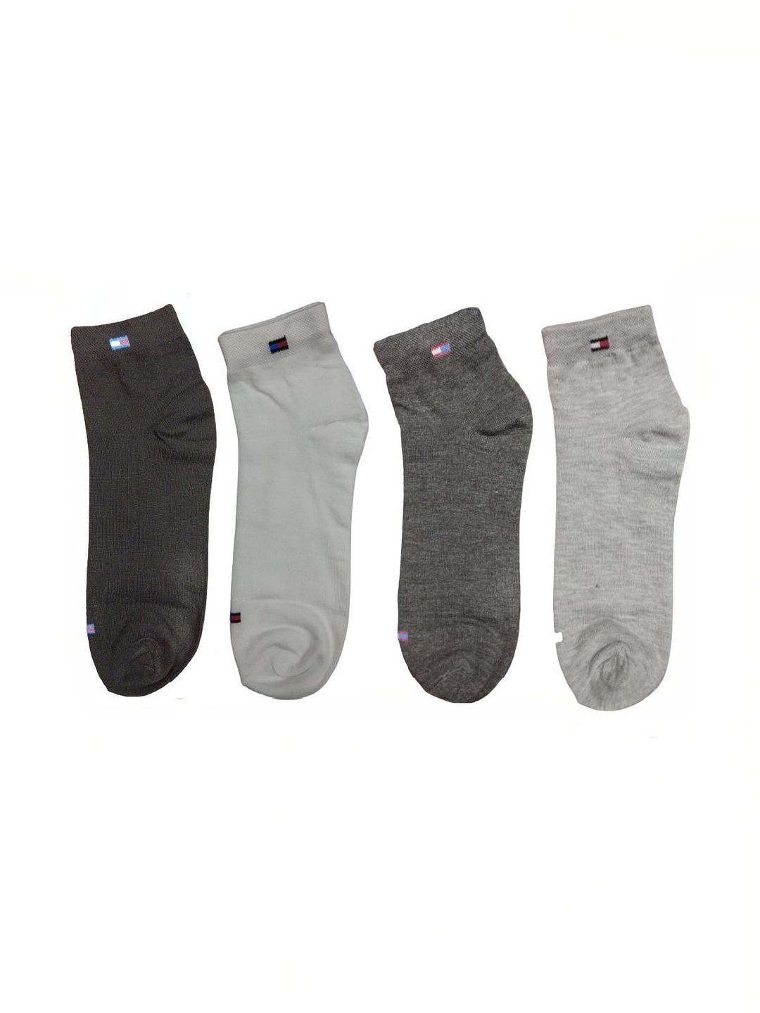 akeet trend Men Pack of 4 Cotton Assorted Ankle Length Socks