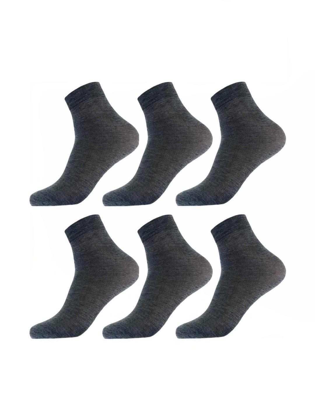 akeet trend Men Pack of 6 Cotton Assorted Ankle Length Socks