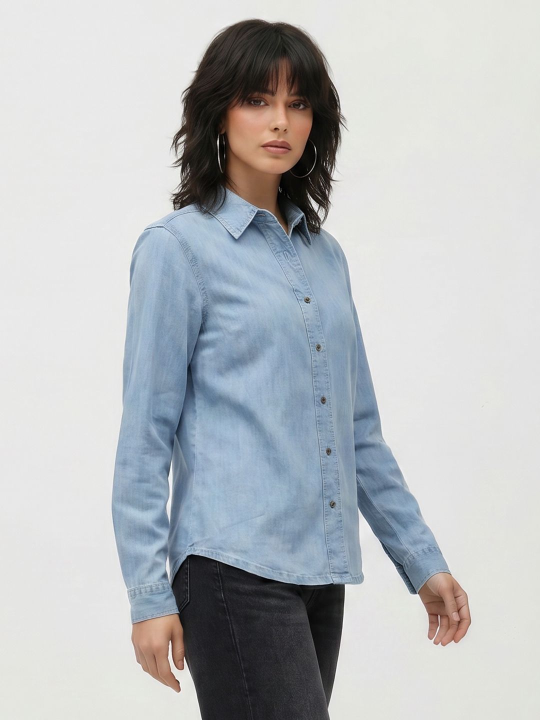 Roadster The Roadster Life Co. Denim Casual Shirt