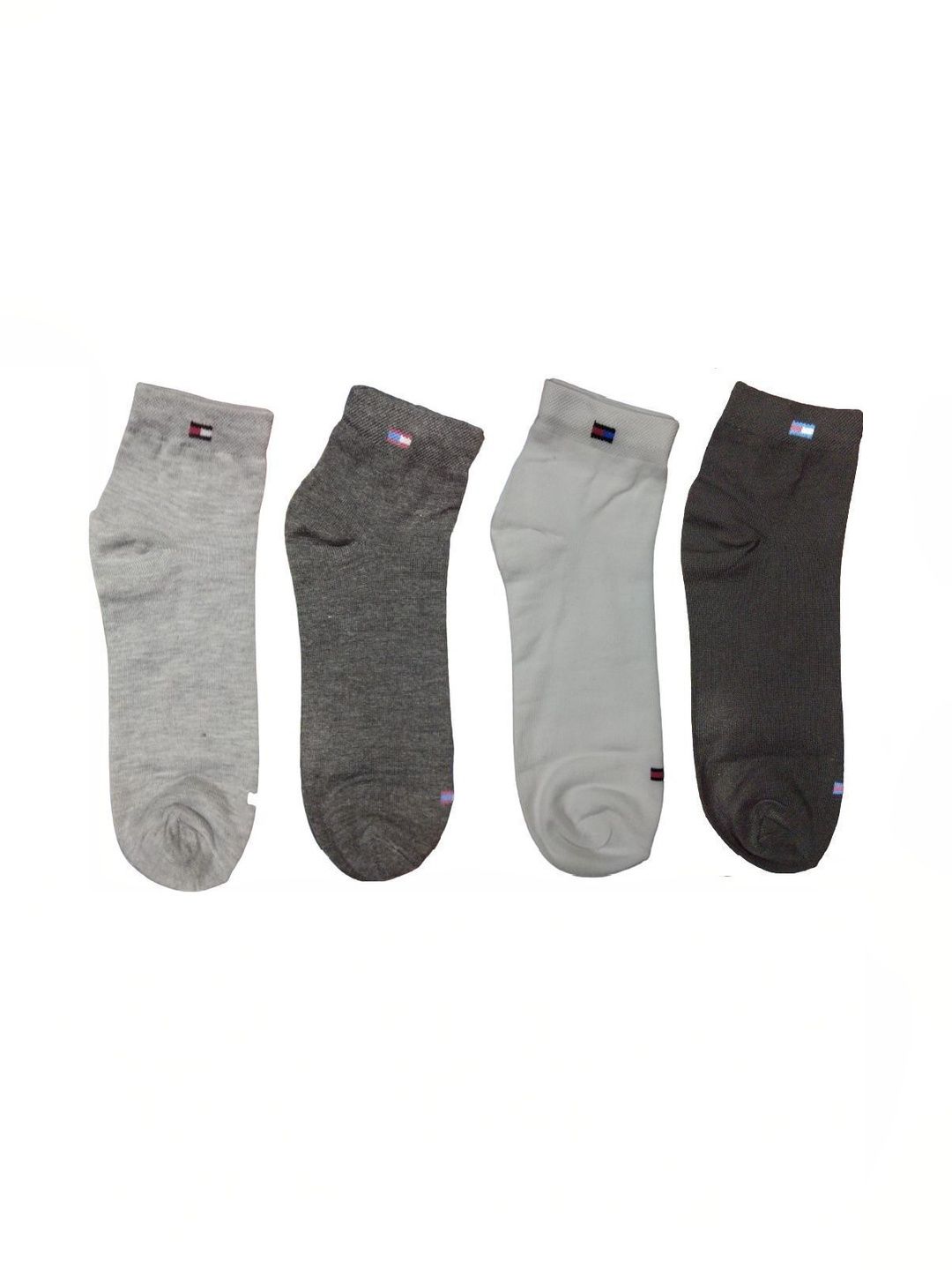 Akeeta Men Pack of 4 Cotton Assorted Ankle Length Socks