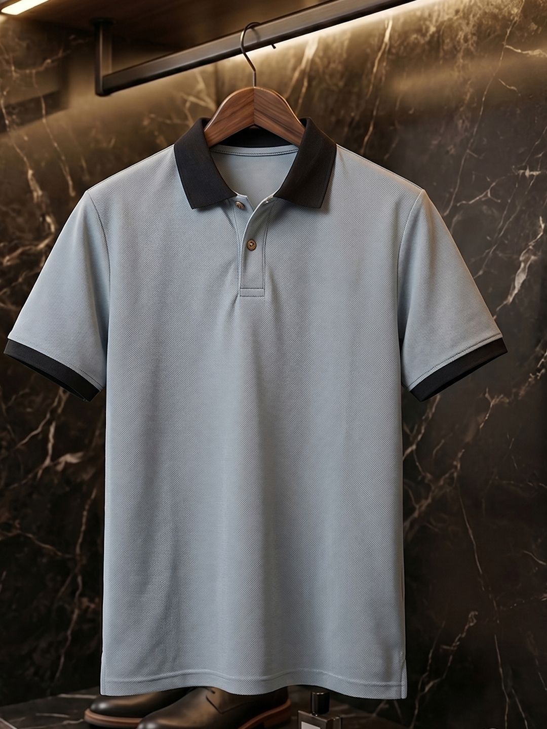 Mast & Harbour Polo Collar Short Sleeves T-shirt