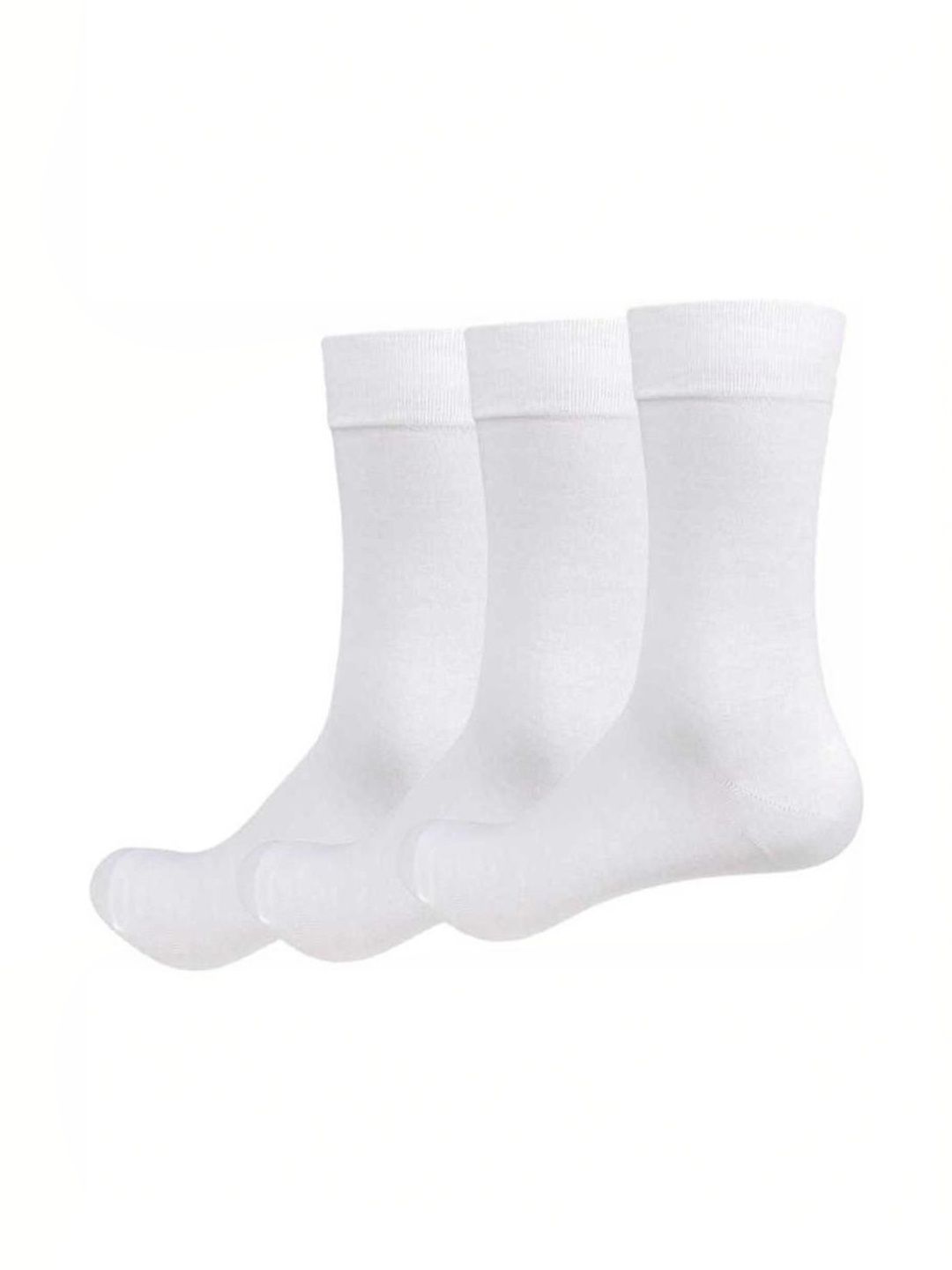 Akeeta Men Pack of 3 Cotton Assorted Calf Length Socks
