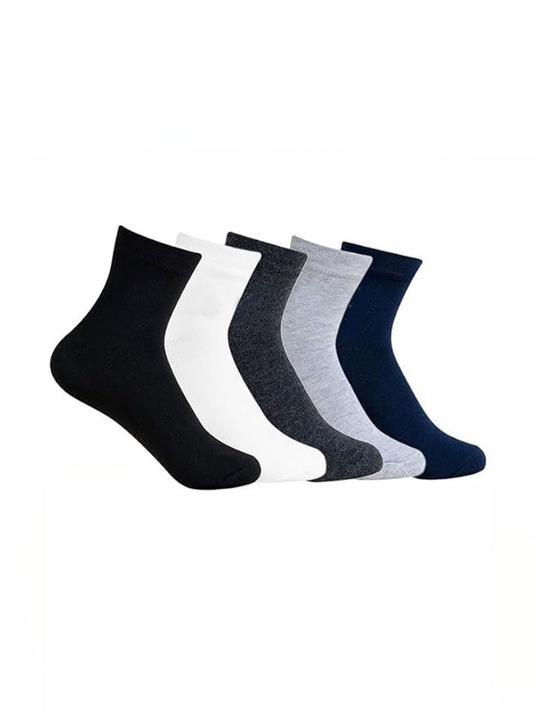 akeet trend Men Pack of 5 Cotton Assorted Above Ankle Socks