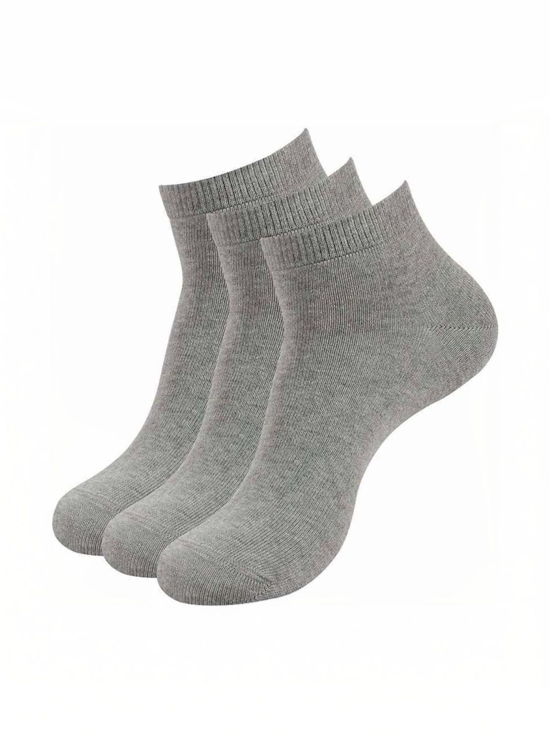 Akeeta Men Pack of 3 Cotton Assorted Ankle Length Socks