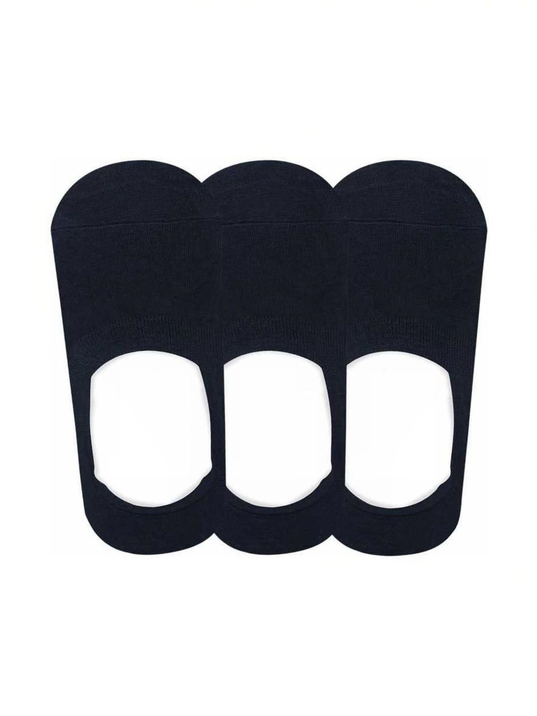 Akeeta Men Pack of 3 Cotton Assorted Shoe Liners Socks