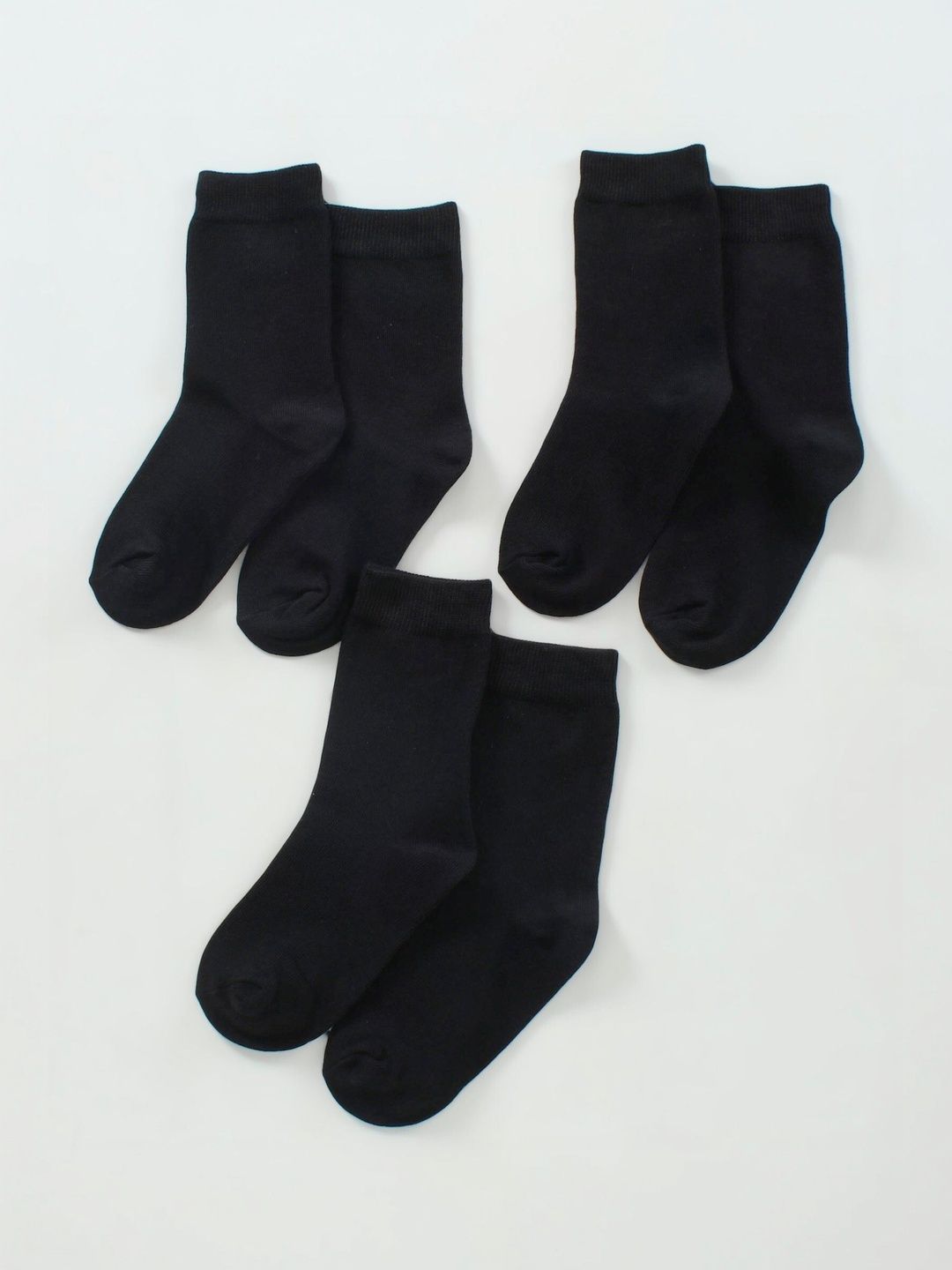 akeet trend Men Pack of 3 Cotton Assorted Calf Length Socks
