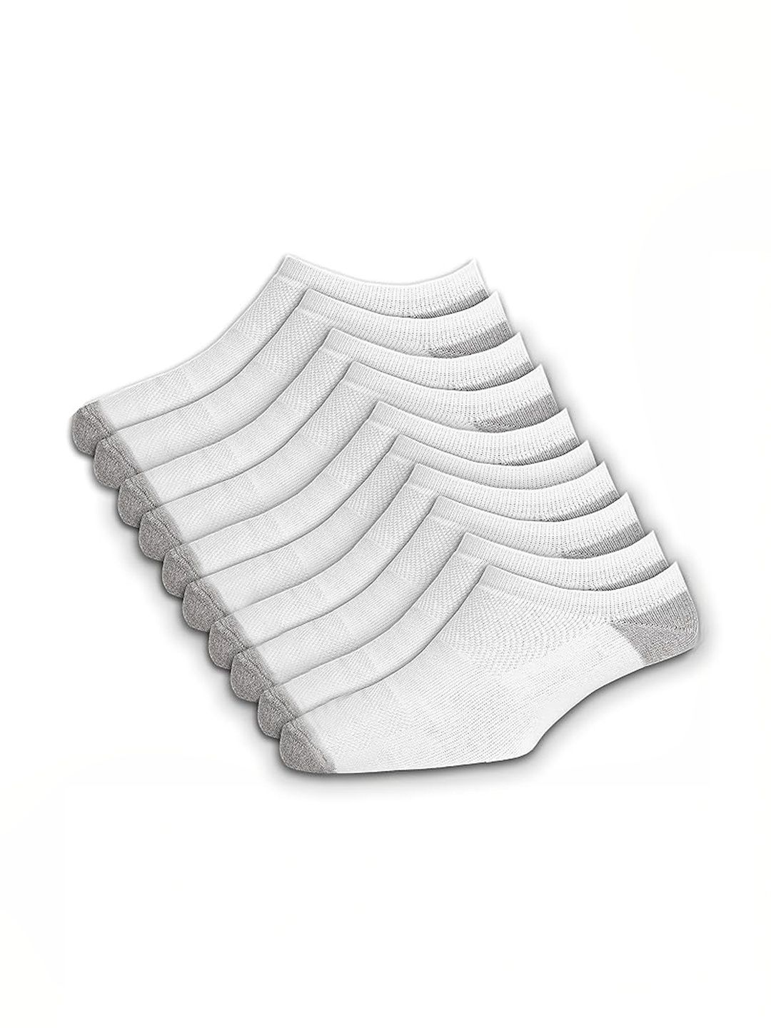 akeet trend Men Pack of 5 Cotton Assorted Shoe Liners Socks