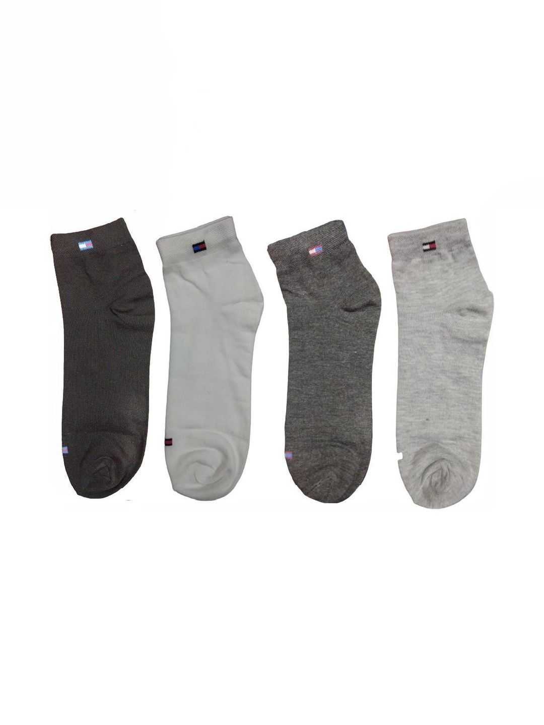 Akeeta Men Pack of 4 Cotton Assorted Ankle Length Socks