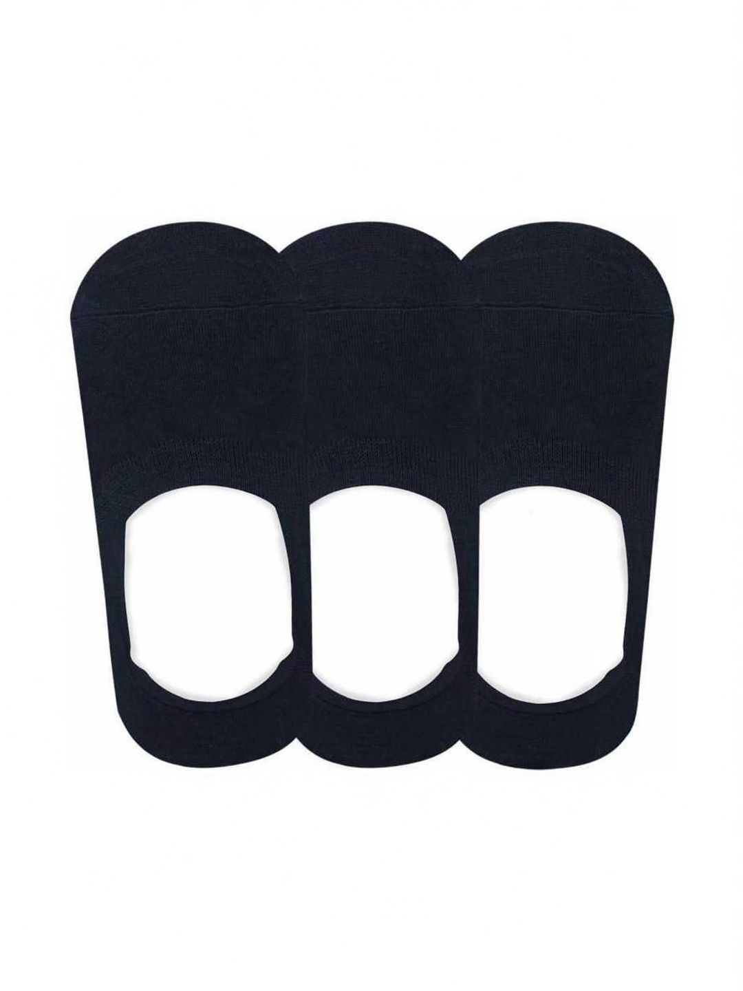 akeet trend Men Pack of 3 Cotton Assorted Shoe Liners Socks