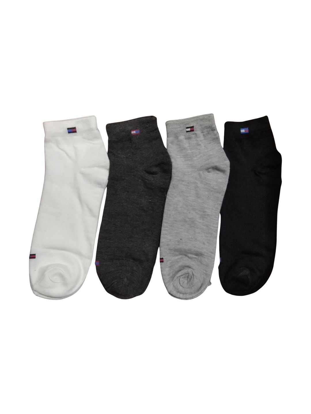 akeet trend Men Pack of 4 Cotton Assorted Ankle Length Socks