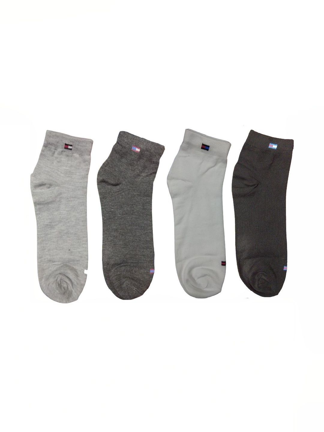 akeet trend Men Pack of 4 Cotton Assorted Ankle Length Socks