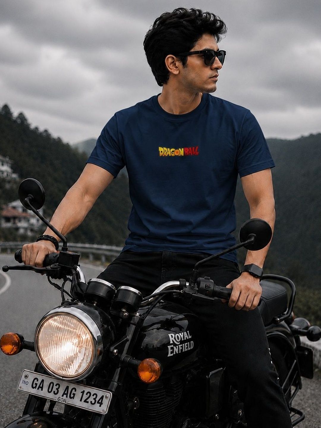 Y TULSI Men Printed T-shirt