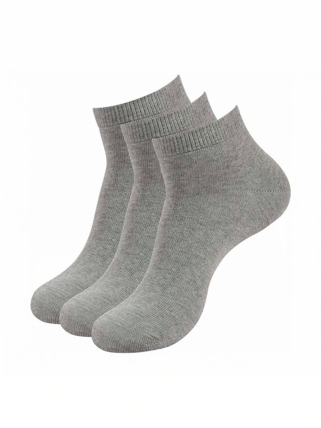 Akeeta Men Pack of 3 Cotton Assorted Ankle Length Socks