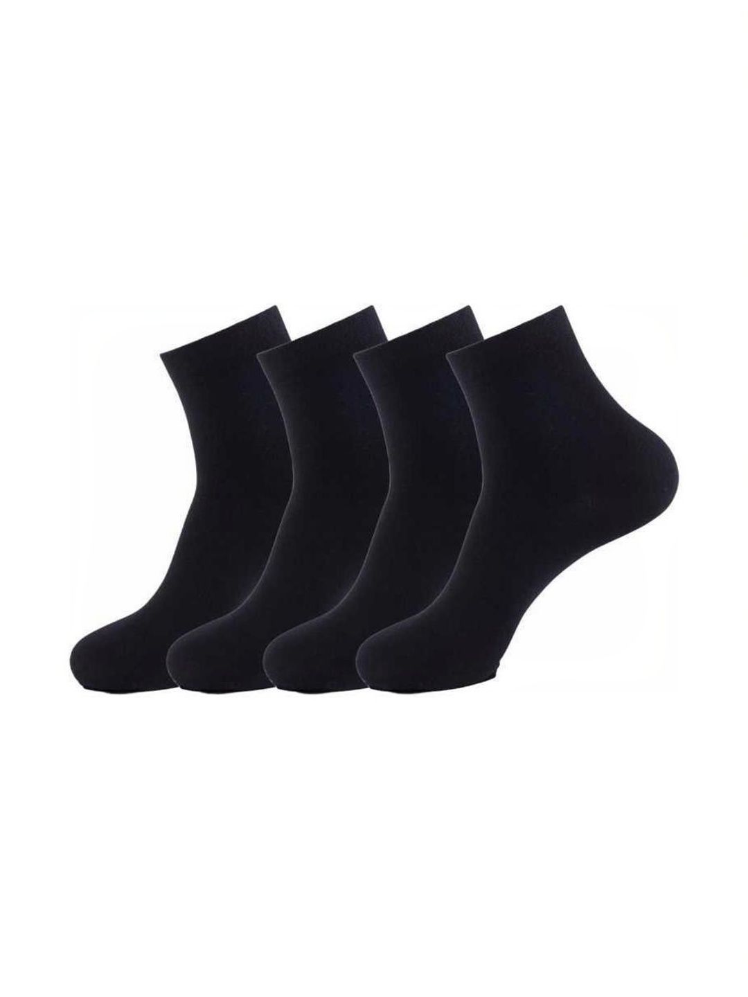 akeet trend Men Pack of 4 Cotton Assorted Ankle Length Socks