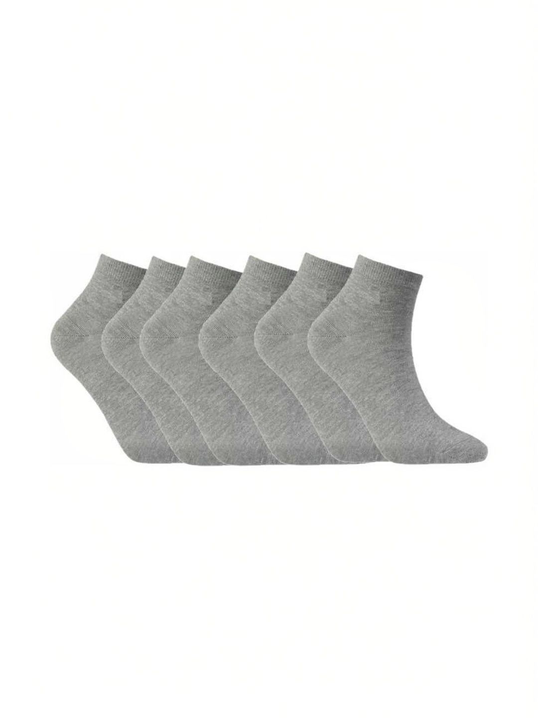 akeet trend Men Pack of 6 Cotton Assorted Ankle Length Socks