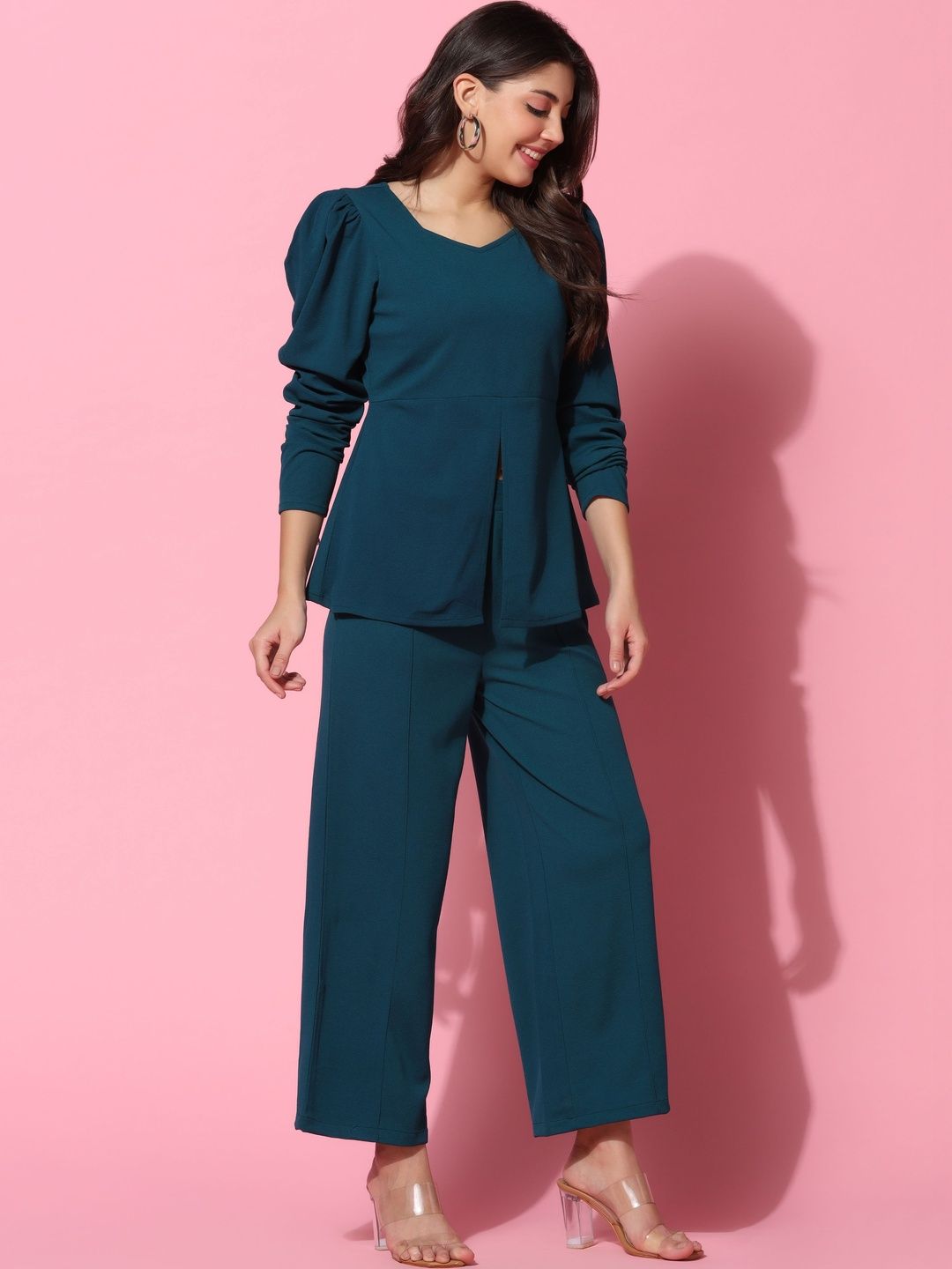 SZN Solid Top with Palazzos