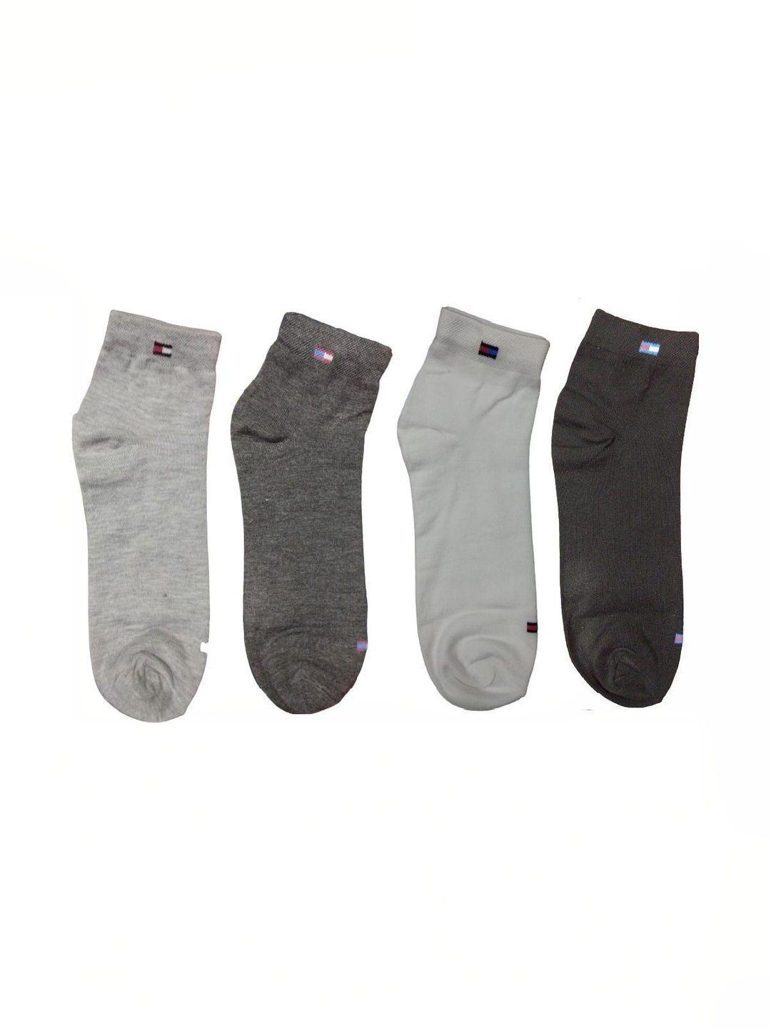 akeet trend Men Pack of 4 Cotton Assorted Ankle Length Socks