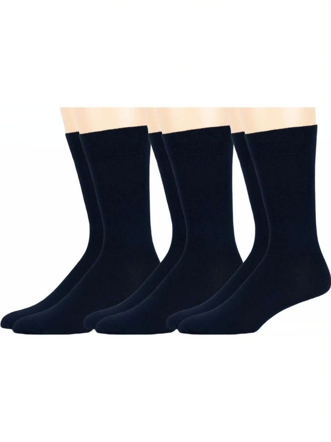 Akeeta Men Pack of 3 Cotton Assorted Calf Length Socks