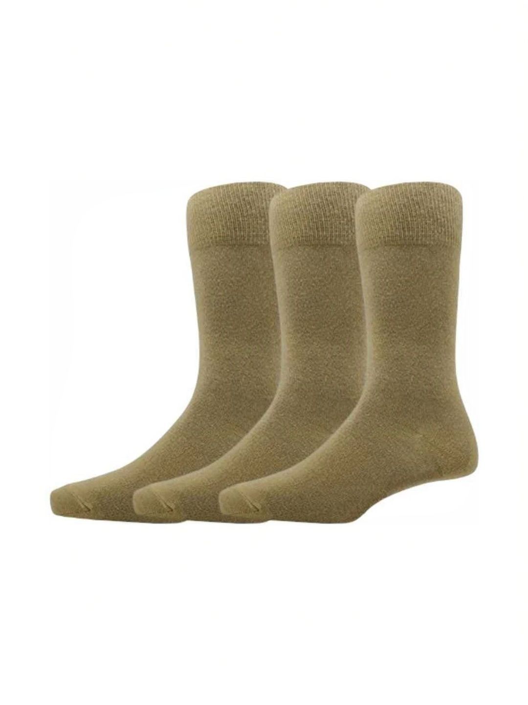 akeet trend Men Pack of 3 Cotton Assorted Calf Length Socks