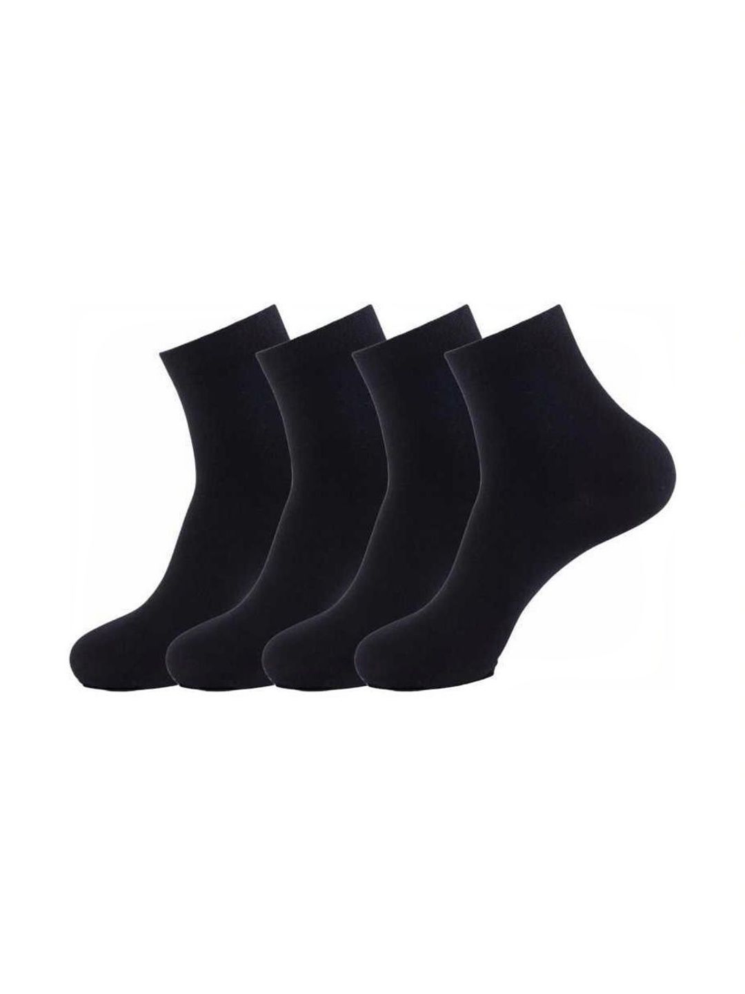 akeet trend Men Pack of 4 Cotton Assorted Ankle Length Socks