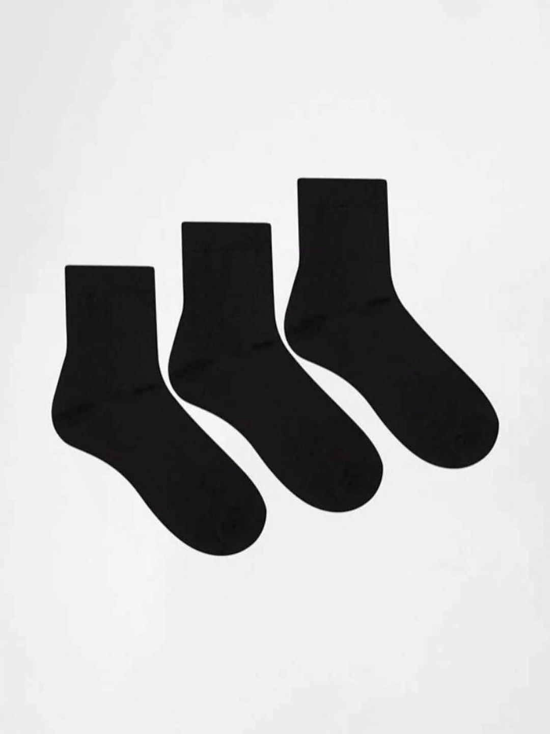 Akeeta Men Pack of 3 Cotton Assorted Ankle Length Socks