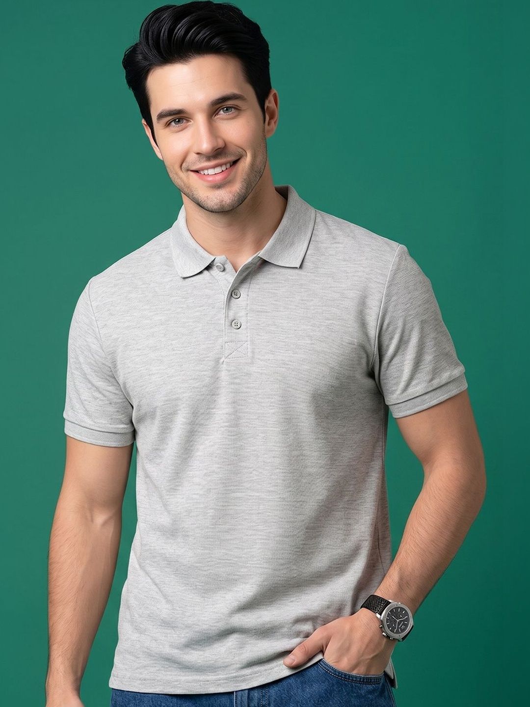Kook N Keech Polo Collar Casual T-shirt