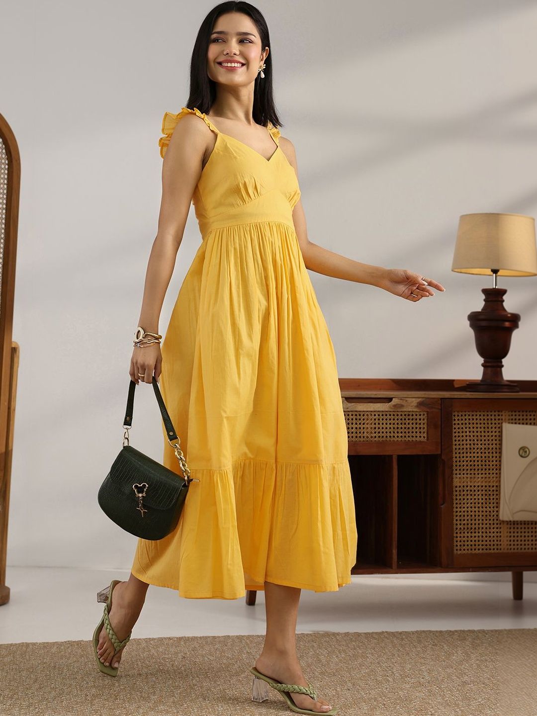 Gerua By Libas A-Line Midi Dress