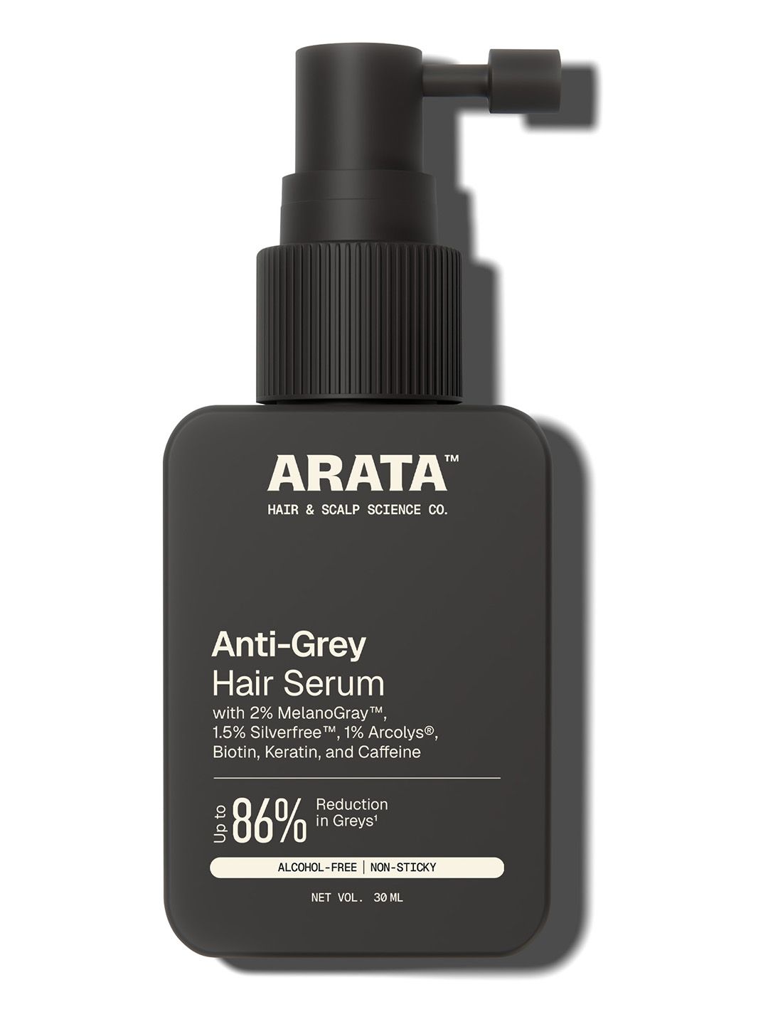 ARATA Anti-Grey Hair & Beard Serum- 30 ml