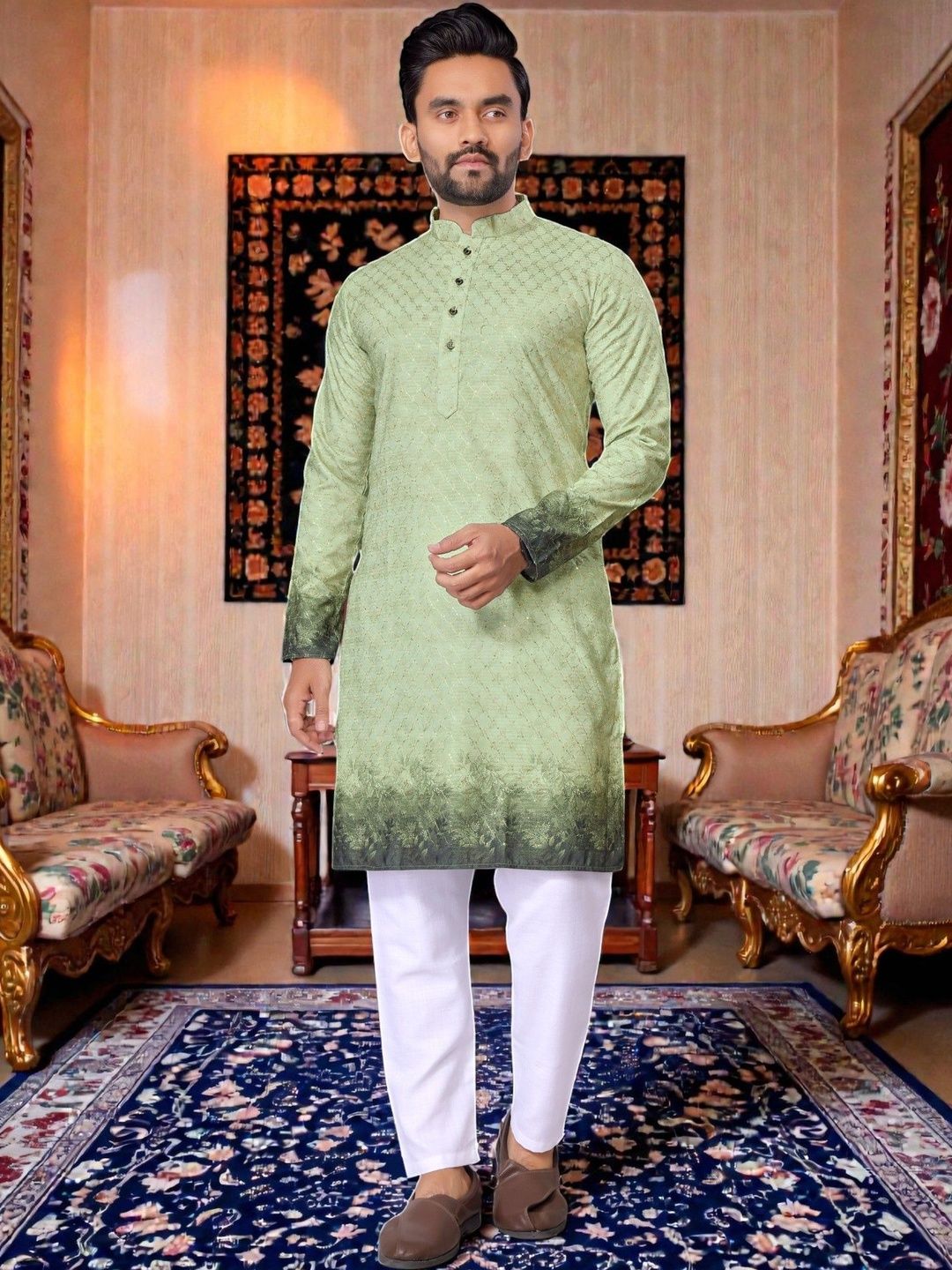 WELL TEX Men Kurta