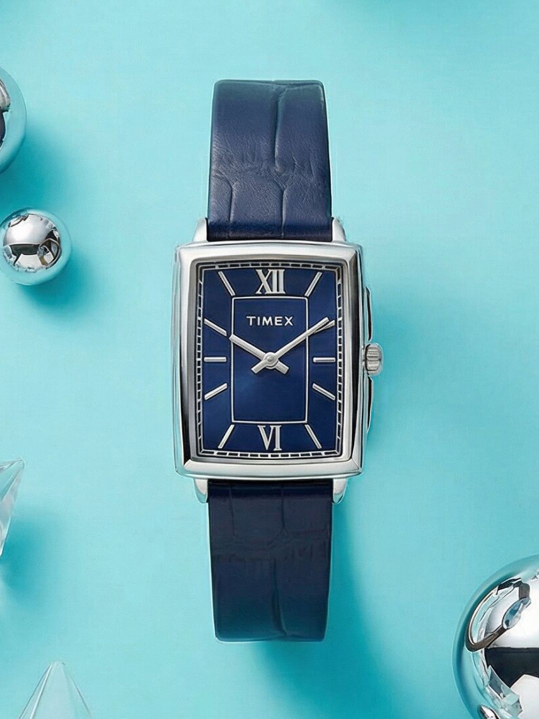 Timex Women Leather Straps Analogue Watch - TWEL221SMU01