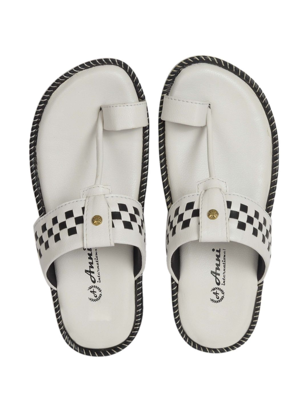 MEN'S AVENUE Men Colourblocked Thong Flip-Flops