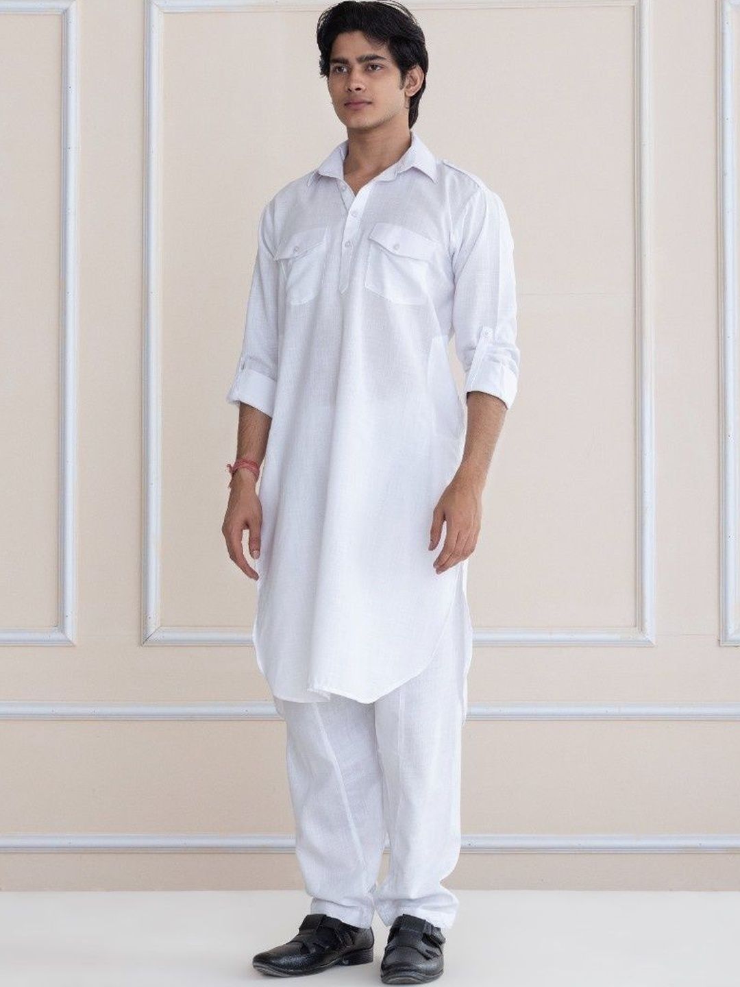 SHROBH SHROBH Men Regular Kurta with Pyjamas