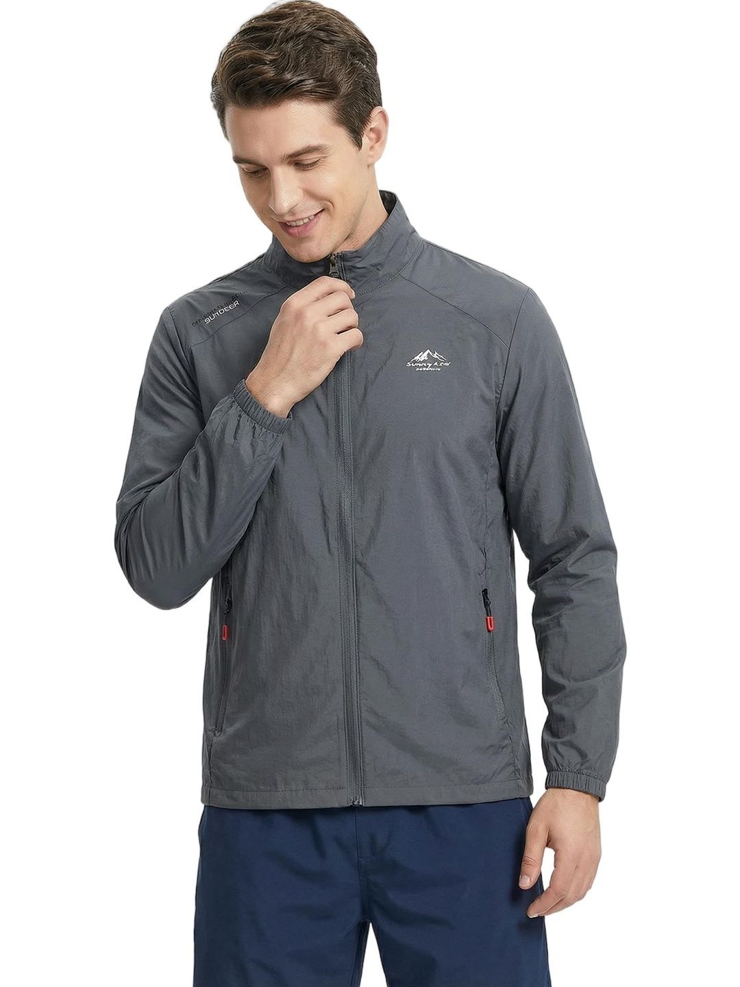 venzina Men Lightweight Outdoor Sporty Jacket