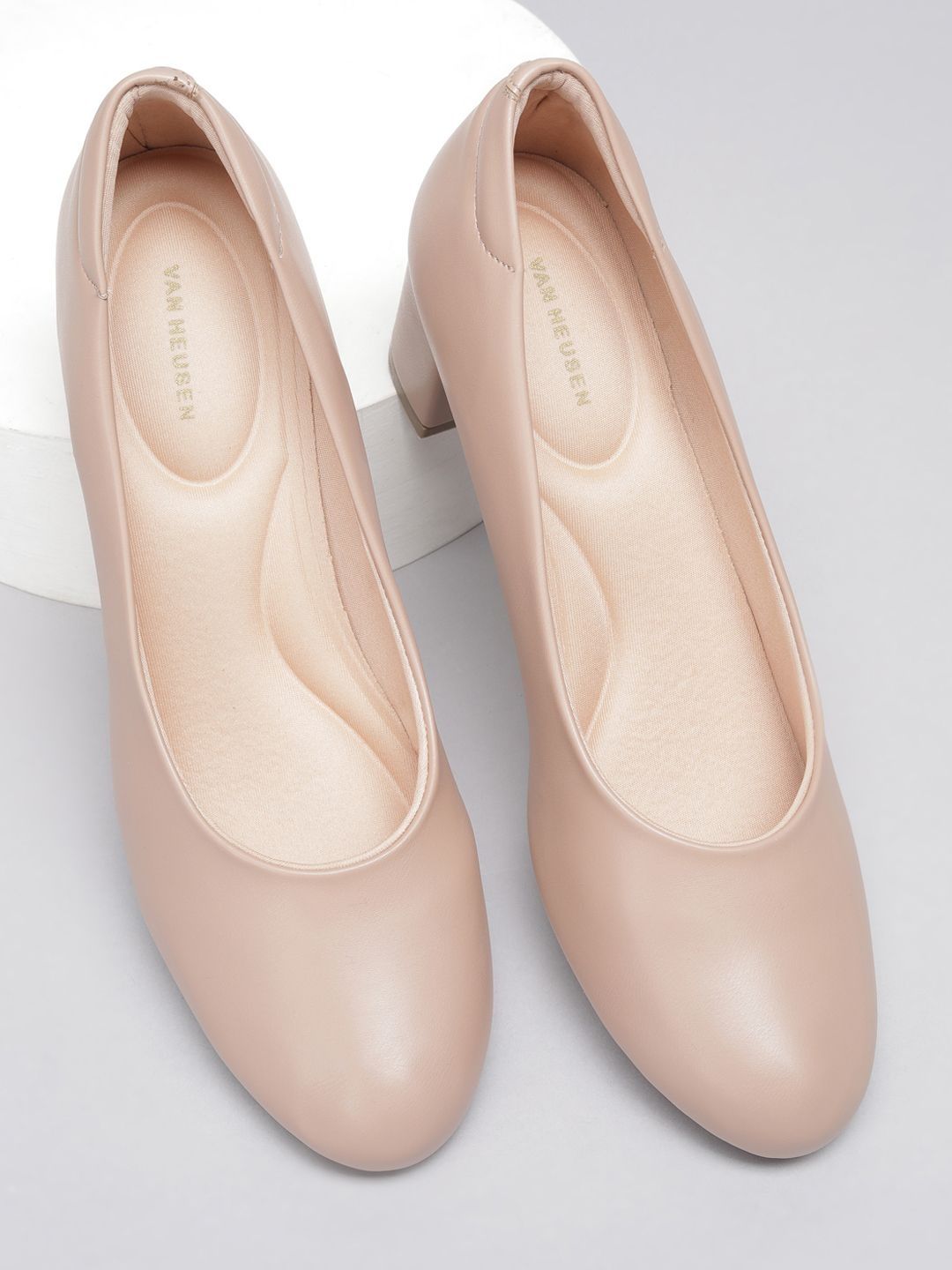 Van Heusen Woman Van Heusen Woman PU Work Block Pumps