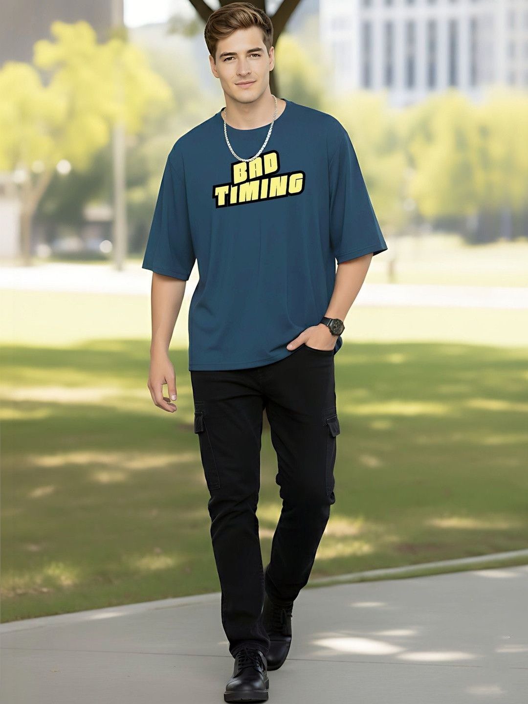 Kook N Keech Men Typography Printed T-shirt