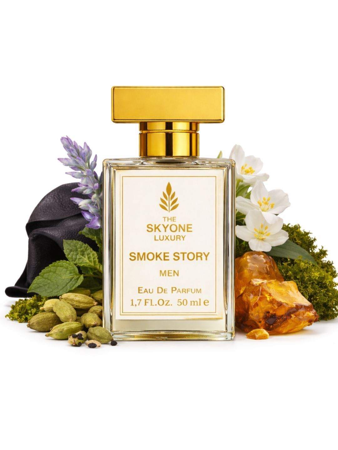 The Skyone Luxury Men Smoke Story Long Lasting Eau De Parfum - 50 ml
