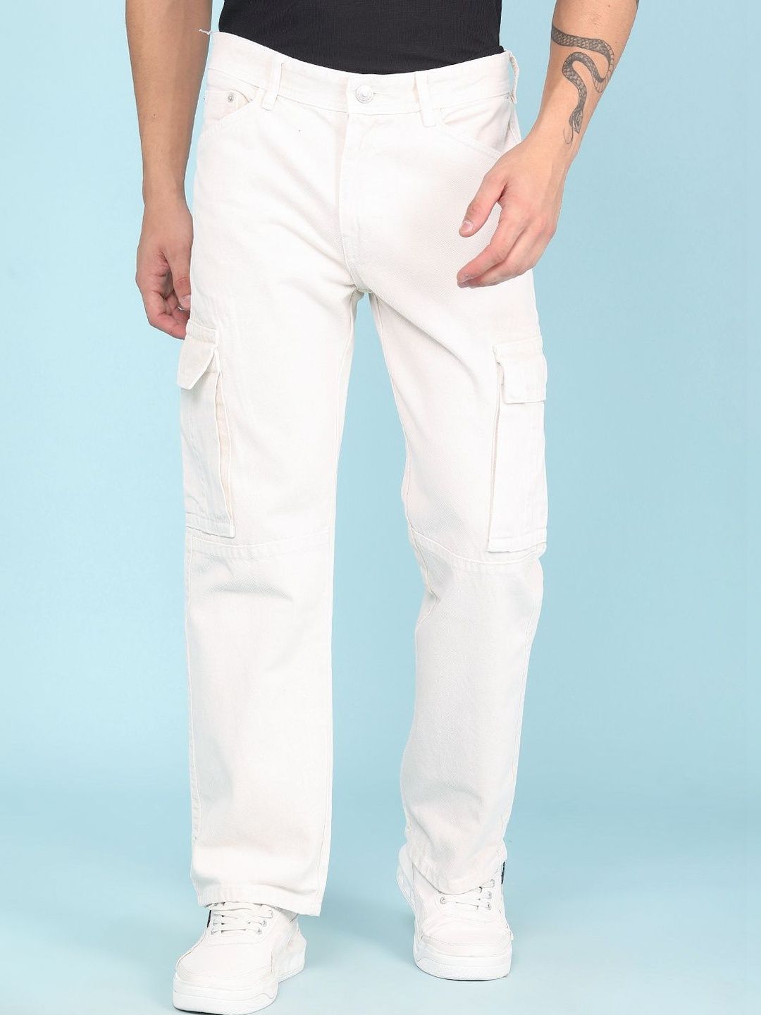 V-Mart Men Regular Fit Mid-Rise Stretchable Jeans